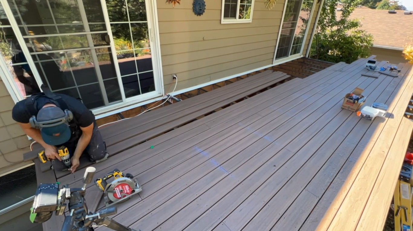 Composite deck installation services in Hemet, CA
